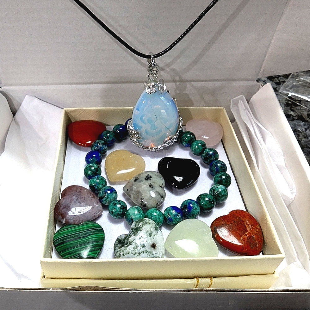 Crystals Gemstone Healing Stone Jewelry Reiki Chakra Stones - Picture 7 of 14
